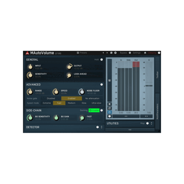 MeldaProduction MAutoVolume 自動音量平衡效果器 Plugin (下載版) - 效果器軟體 Plugin