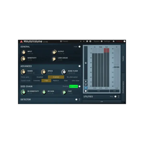 MeldaProduction MAutoVolume 自動音量平衡效果器 Plugin (下載版) - 產品圖片 1