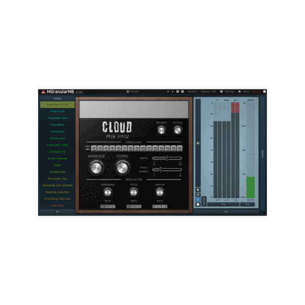 MeldaProduction MGranularMB 多頻段 Granular 效果器 Plugin (下載版) - 效果器軟體 Plugin