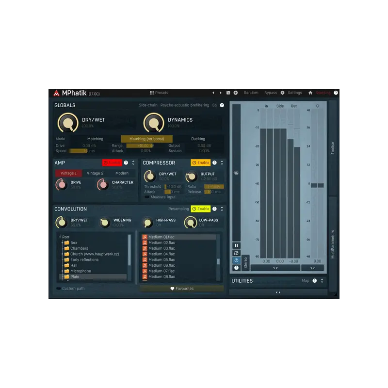 MeldaProduction MPhatik 動態還原多重效果器 Plugin (下載版) - 主圖