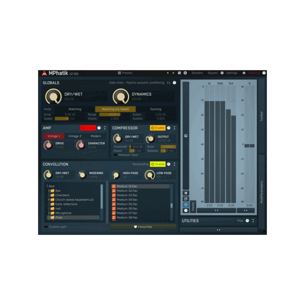 MeldaProduction MPhatik 動態還原多重效果器 Plugin (下載版) - 效果器軟體 Plugin