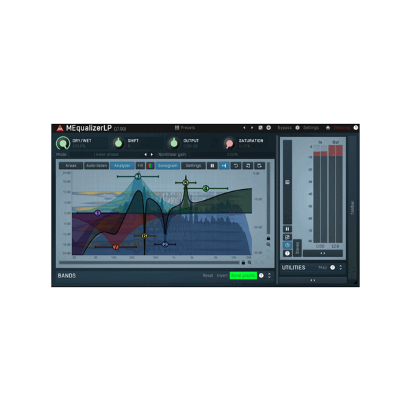 MeldaProduction MEqualizerLP 線性相位 EQ 效果器 Plugin (下載版) - 效果器軟體 Plugin