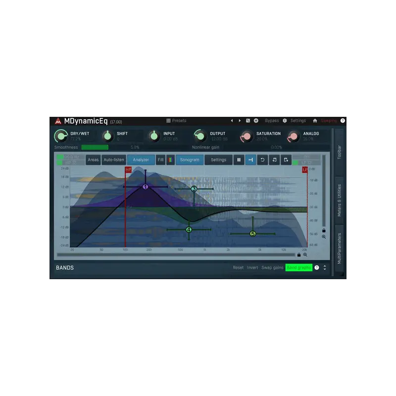 MeldaProduction MDynamicEq 動態 EQ 效果器 Plugin (下載版) - 主圖