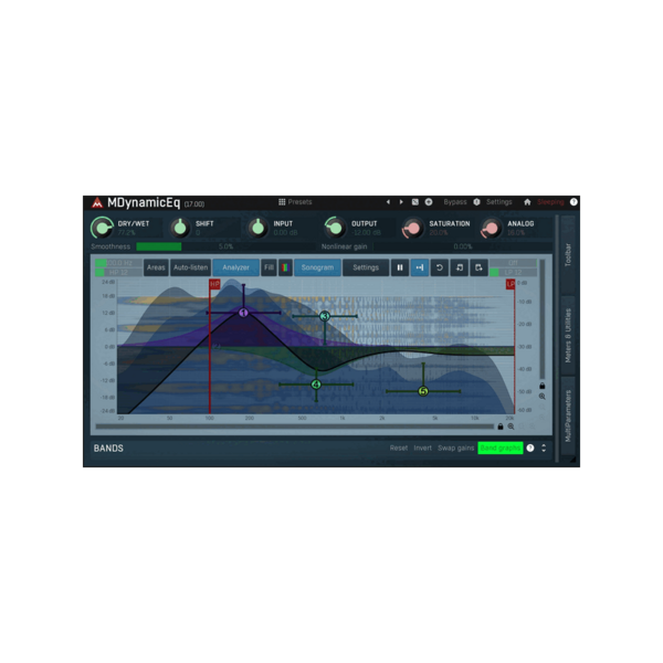 MeldaProduction MDynamicEq 動態 EQ 效果器 Plugin (下載版) - 效果器軟體 Plugin