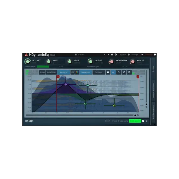 MeldaProduction MDynamicEq 動態 EQ 效果器 Plugin (下載版) - 產品圖片 1