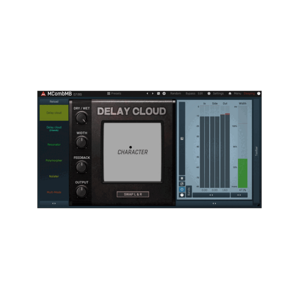 MeldaProduction MCombMB 多頻段梳狀 Filter 效果器 Plugin (下載版) - 效果器軟體 Plugin