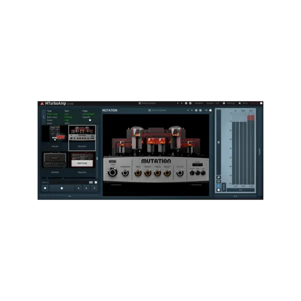 MeldaProduction MTurboAmp 吉他音箱與破音踏板模擬效果器 Plugin (下載版) - 產品圖片 1