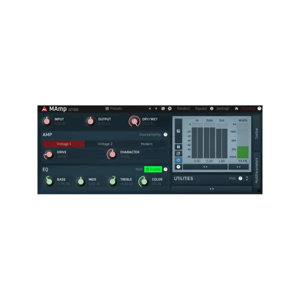 MeldaProduction MAmp 復古類比音箱飽和失真效果器 Plugin (下載版) - 產品圖片 1