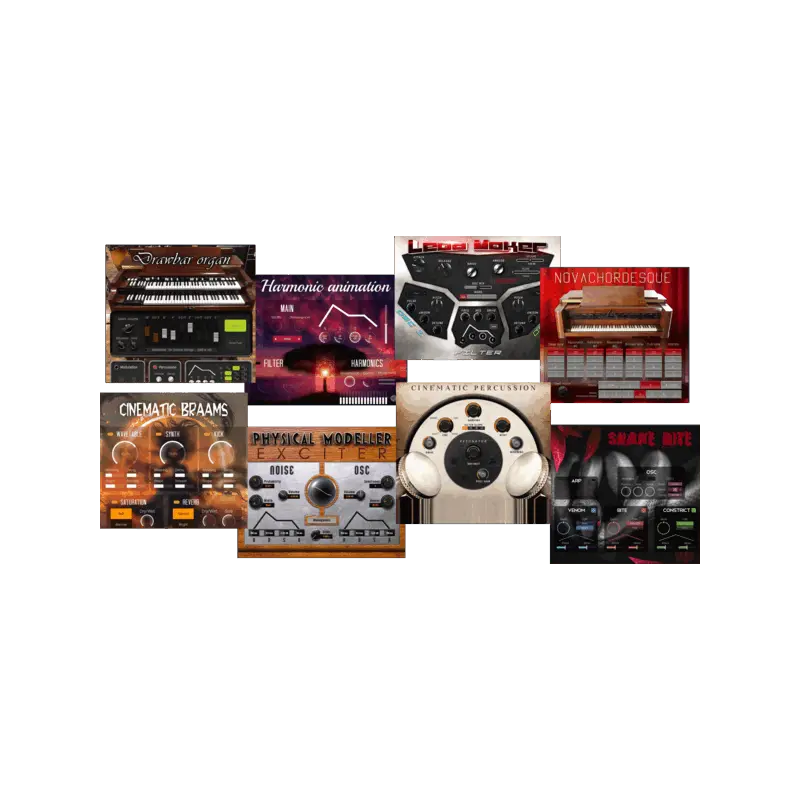 MeldaProduction MSoundFactory 模組化合成器音源 Plugin (下載版) - 主圖