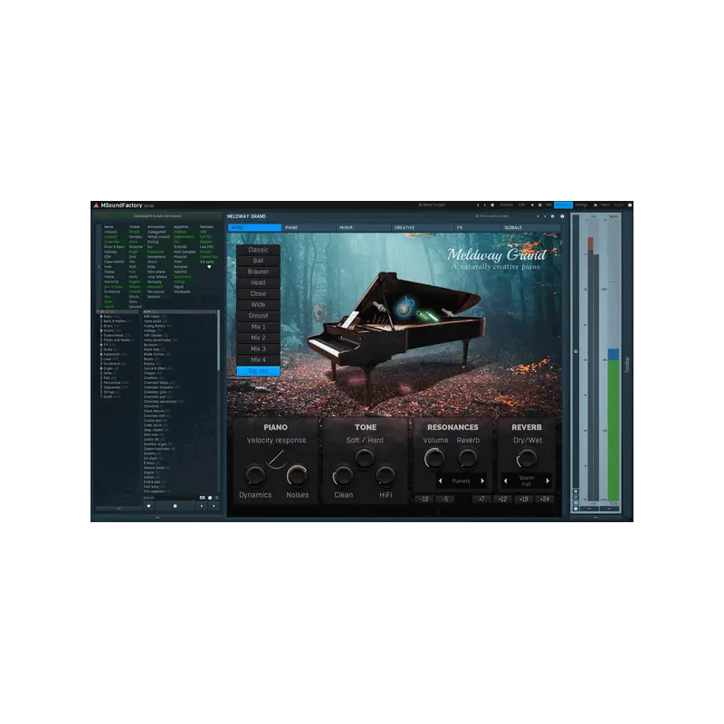 MeldaProduction MeldwayGrand 取樣平台鋼琴音源 Plugin (下載版) - 主圖