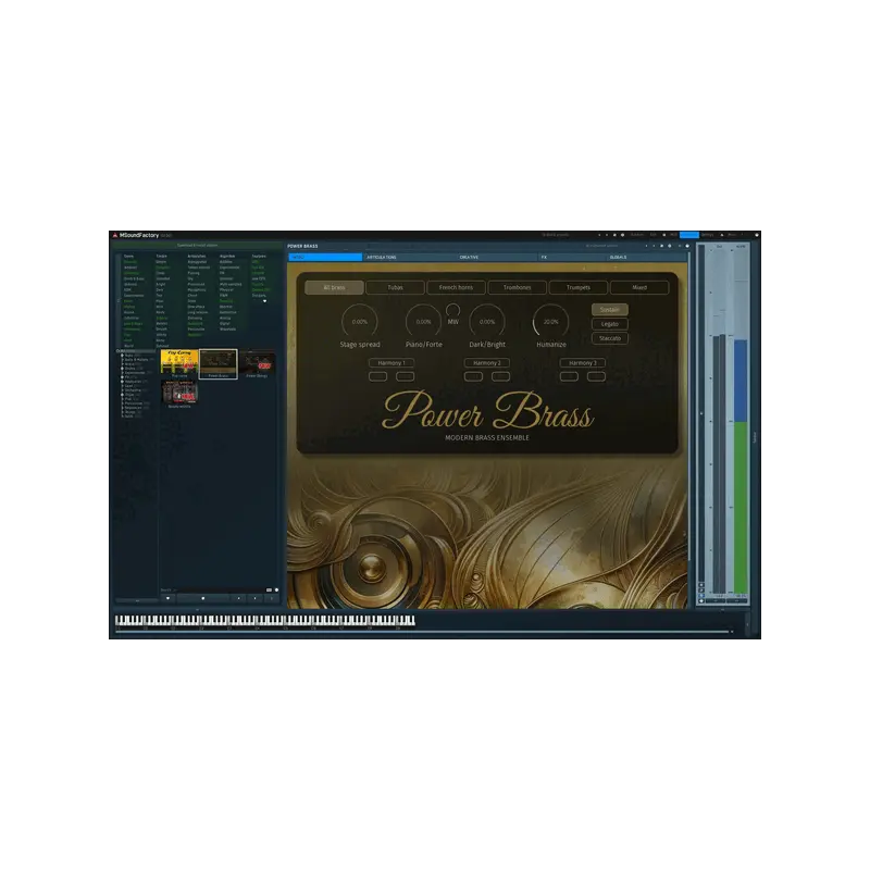 MeldaProduction PowerBrass 管弦樂銅管音色庫音源 Plugin (下載版) - 主圖