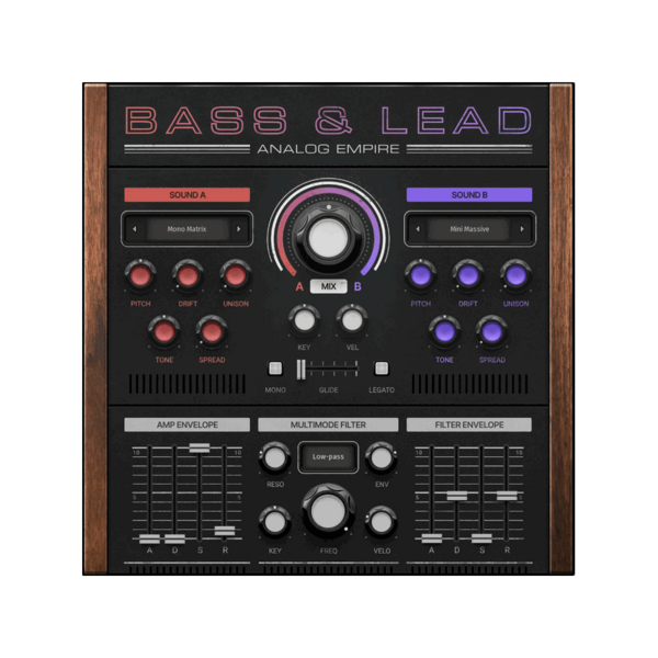 MeldaProduction Analog Empire: Bass & Lead 類比合成器 Bass／Lead 音色庫音源 Plugin (下載版) - 音源軟體 Plugin 