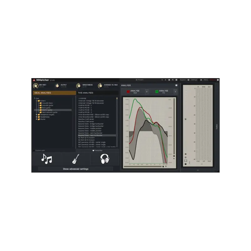 MeldaProduction MMatcher 頻譜／響度比對 EQ 效果器 Plugin (下載版) - 主圖