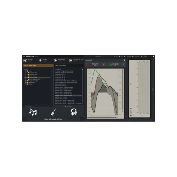 MeldaProduction MMatcher 頻譜／響度比對 EQ 效果器 Plugin (下載版) - 產品圖片 1