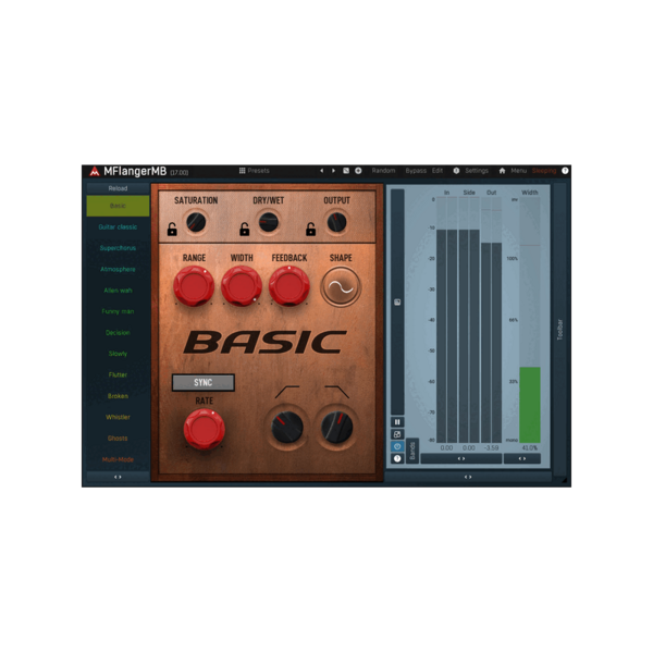 MeldaProduction MFlangerMB 多頻段 Flanger 效果器 Plugin (下載版) - 效果器軟體 Plugin