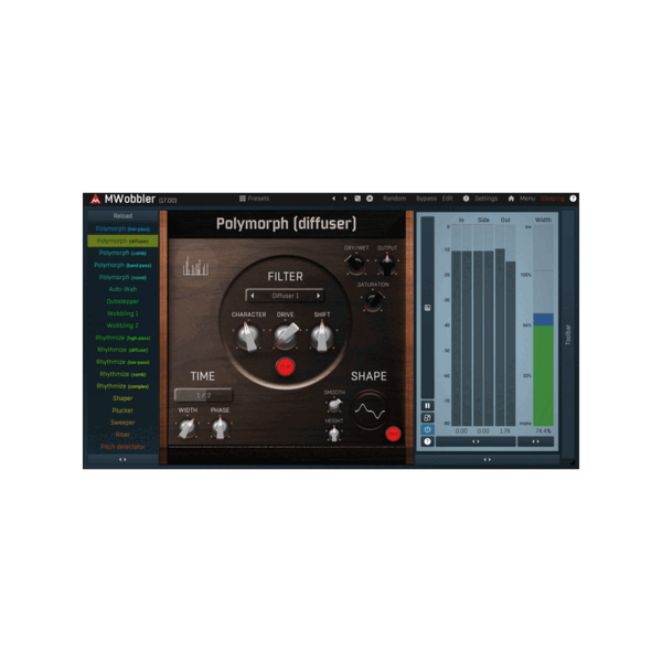 MeldaProduction MWobbler 失真濾波 Wobble 效果器 Plugin (下載版) - 效果器軟體 Plugin
