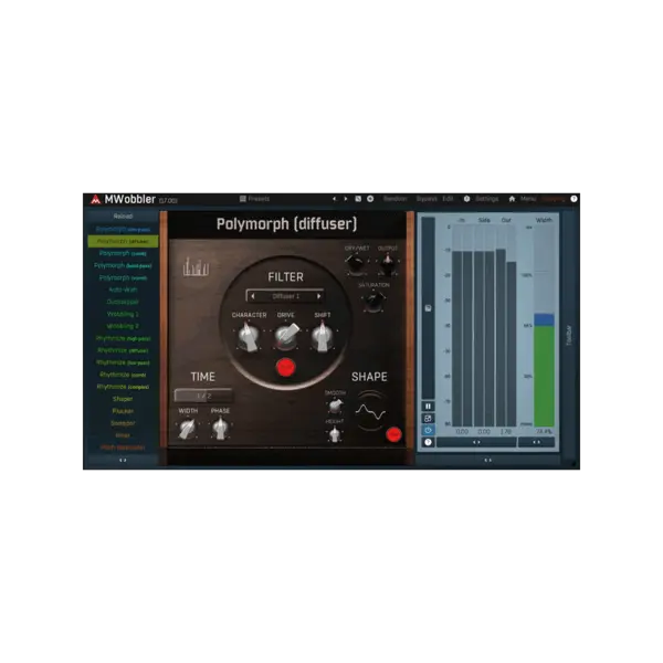 MeldaProduction MWobbler 失真濾波 Wobble 效果器 Plugin (下載版) - 產品圖片 1
