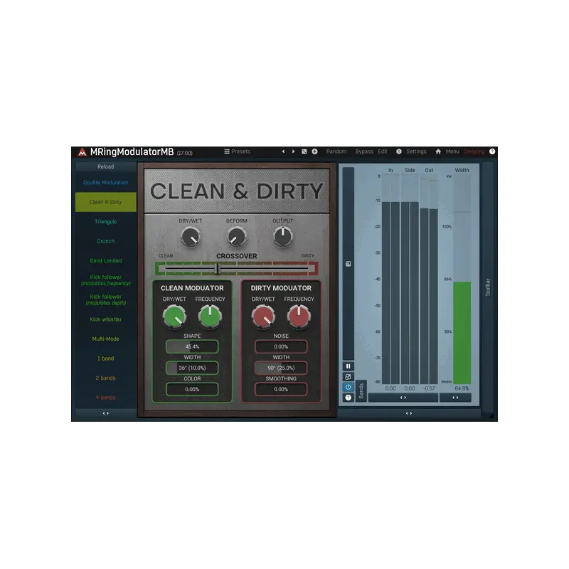 MeldaProduction MRingModulatorMB 多頻段 Ring Modulator 效果器 Plugin (下載版) - 主圖