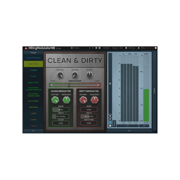MeldaProduction MRingModulatorMB 多頻段 Ring Modulator 效果器 Plugin (下載版) - 效果器軟體 Plugin