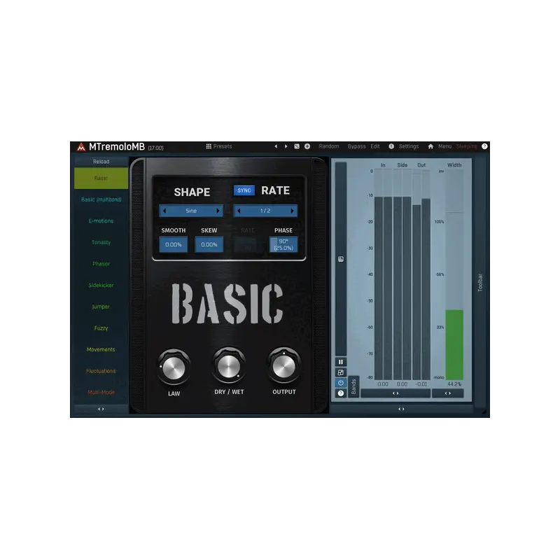 MeldaProduction MTremoloMB 多頻段 Tremolo 效果器 Plugin (下載版) - 主圖
