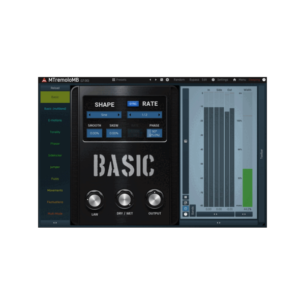 MeldaProduction MTremoloMB 多頻段 Tremolo 效果器 Plugin (下載版) - 效果器軟體 Plugin