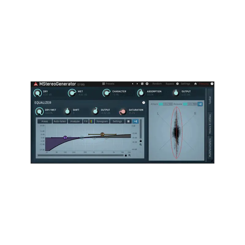 MeldaProduction MStereoGenerator 單聲道轉立體聲效果器 Plugin (下載版) - 主圖