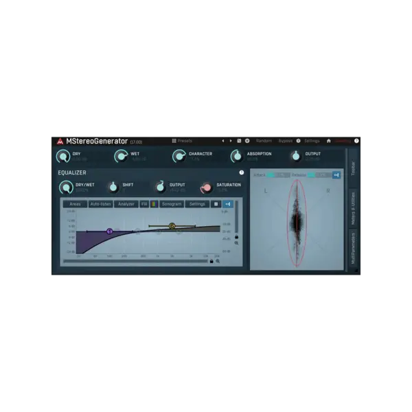 MeldaProduction MStereoGenerator 單聲道轉立體聲效果器 Plugin (下載版) - 產品圖片 1