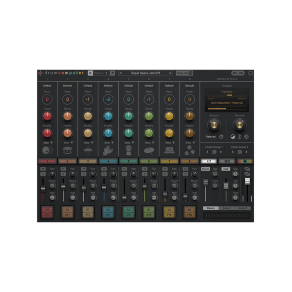 Sugar Bytes DrumComputer 合成鼓機音源 Plugin (下載版) - 音源軟體 Plugin 