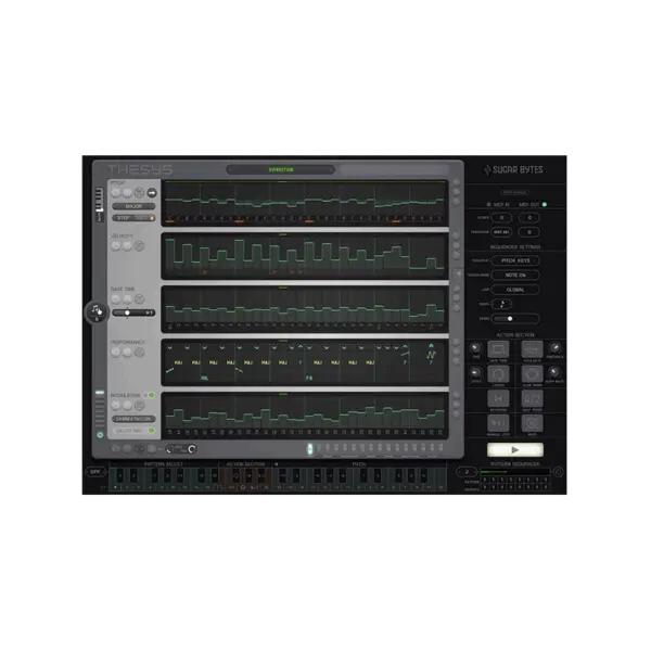 Sugar Bytes Thesys 32 步音高序列 MIDI 生成 Plugin (下載版) - 產品圖片 1