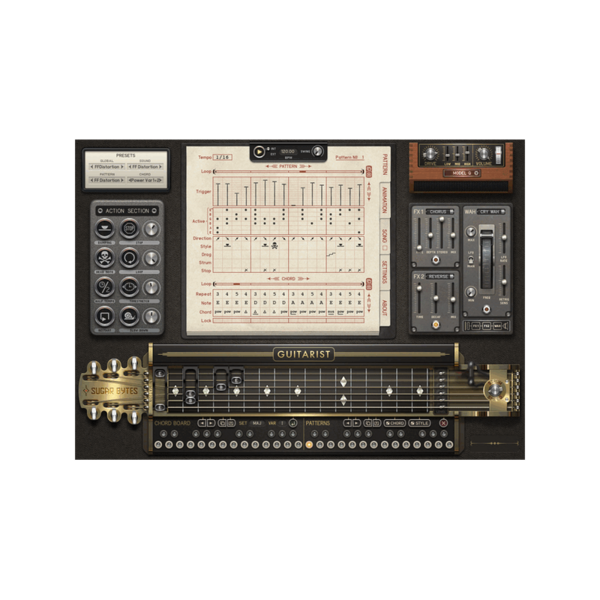 Sugar Bytes Guitarist 電吉他節奏模擬音源 Plugin (下載版) - 音源軟體 Plugin 