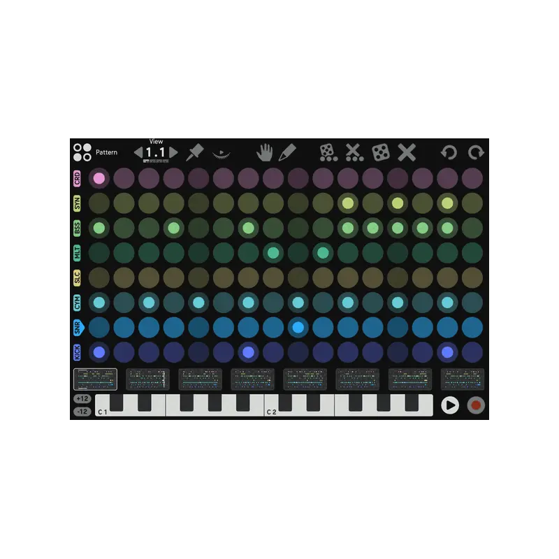 Sugar Bytes Dialekt 8 軌 Groovebox 音源 Plugin (下載版) - 主圖