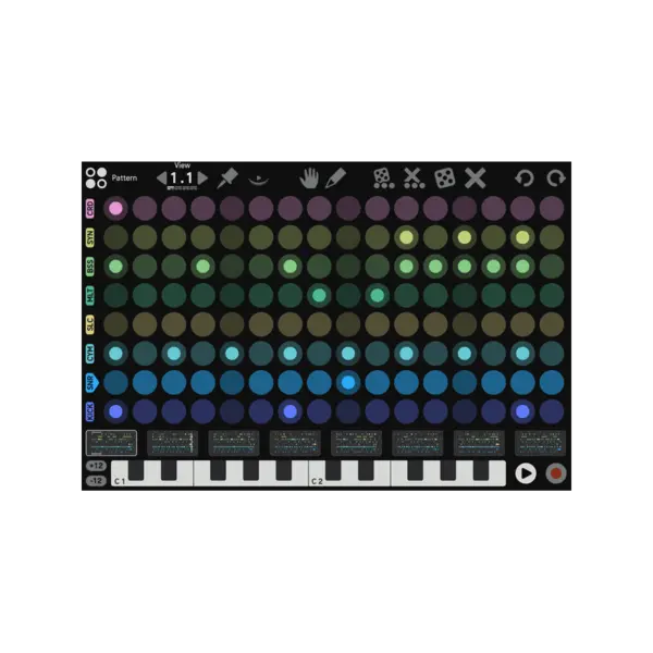 Sugar Bytes Dialekt 8 軌 Groovebox 音源 Plugin (下載版) - 產品圖片 1