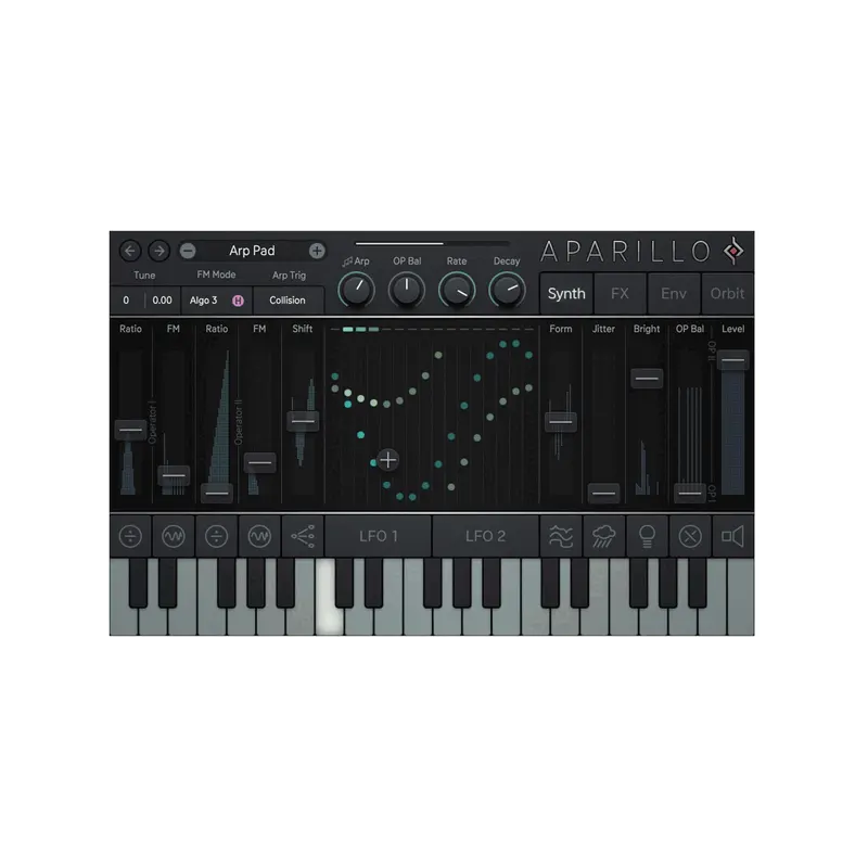 Sugar Bytes Aparillo 16 聲部 FM 合成器音源 Plugin (下載版) - 主圖