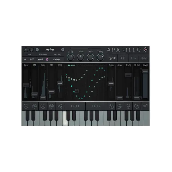 Sugar Bytes Aparillo 16 聲部 FM 合成器音源 Plugin (下載版) - 產品圖片 1
