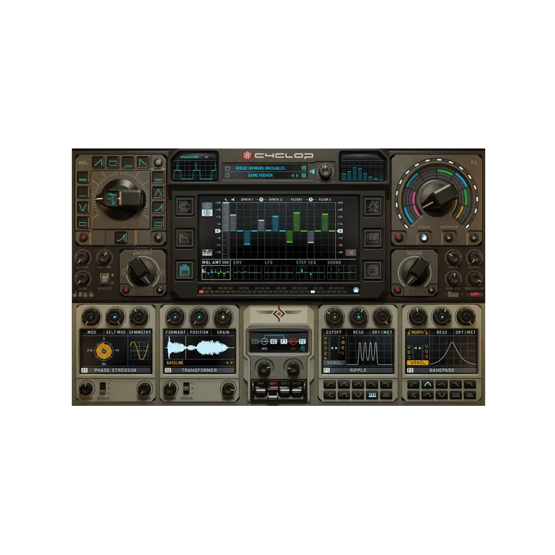 Sugar Bytes Cyclop 單音 Bass 合成器音源 Plugin (下載版) - 主圖
