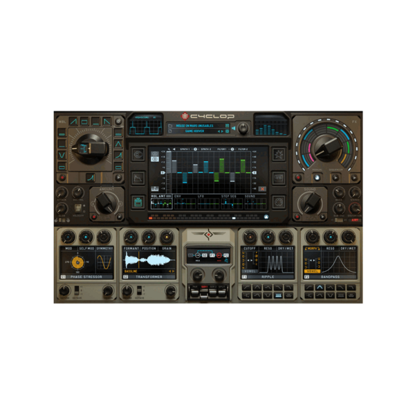 Sugar Bytes Cyclop 單音 Bass 合成器音源 Plugin (下載版) - 音源軟體 Plugin 