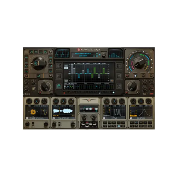 Sugar Bytes Cyclop 單音 Bass 合成器音源 Plugin (下載版) - 產品圖片 1
