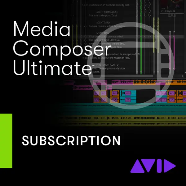 Avid Media Composer Ultimate 影片剪輯軟體 新用戶一年期訂閱制 (下載版) - 產品圖片 1