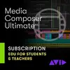 Media Composer Ultimate EDU 影片剪輯軟體 新用戶一年期訂閱制 教育版 (下載版)