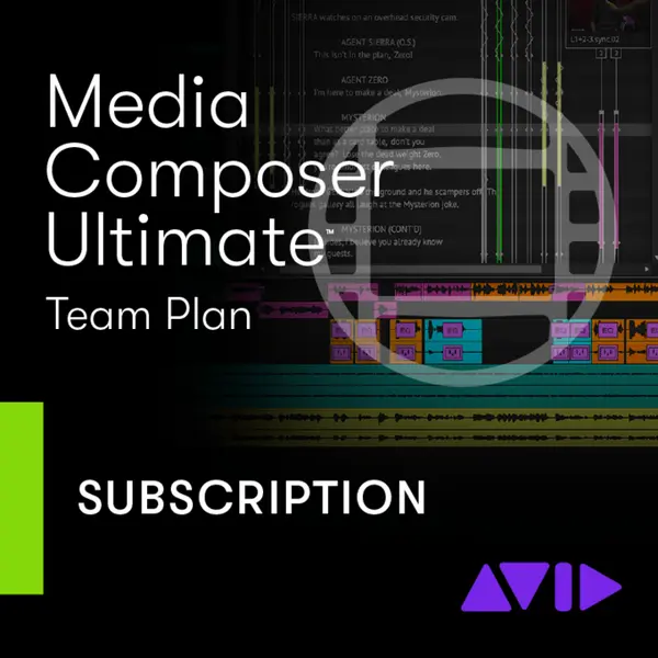 Avid Media Composer Ultimate Team 影片剪輯軟體 團隊授權 新用戶一年期 (下載版) - 產品圖片 1