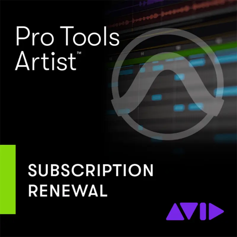 Avid Pro Tools Artist 音樂製作軟體 一年期訂閱續訂 (下載版) - 主圖