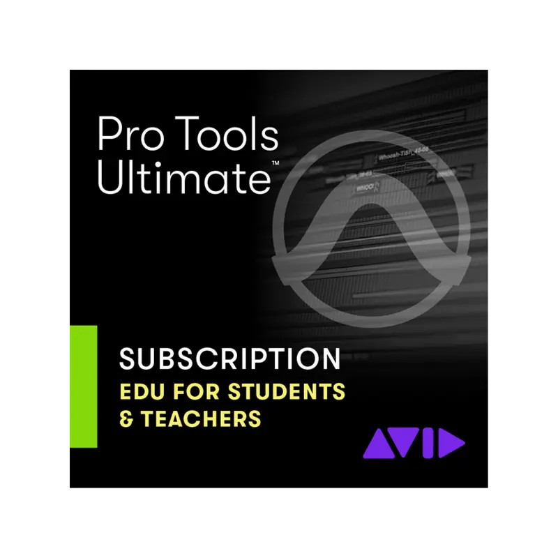 Avid Pro Tools Ultimate Subscription EDU 音樂製作軟體 一年期訂閱續訂 教育版 (下載版) - 主圖