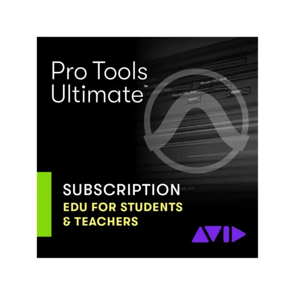 Avid Pro Tools Ultimate Subscription EDU 音樂製作軟體 一年期訂閱續訂 教育版 (下載版) - 產品圖片 1