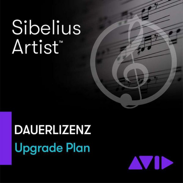 Avid Sibelius Artist 樂譜製作軟體 永久授權版 升級 1 年期 軟體更新 + 支援 - 軟體版本升級 / 更新套裝