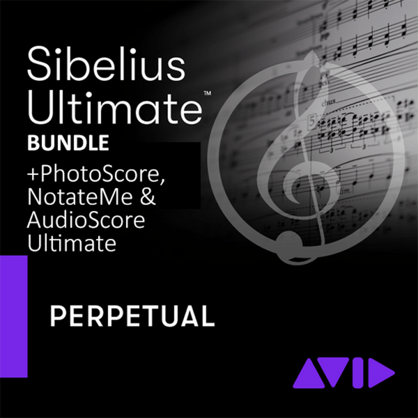 Avid Sibelius Ultimate 永久授權 + PhotoScore & NotateMe Ultimate + AudioScore Ultimate 套組 (下載版) - 軟體套組 Bundles