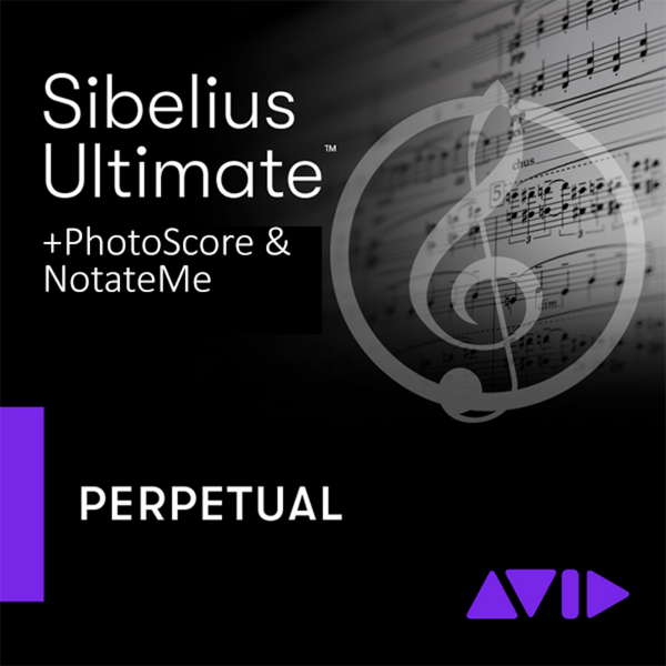 Avid Sibelius Ultimate 永久授權 + PhotoScore & NotateMe Ultimate 套組 (下載版) - 軟體套組 Bundles
