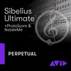Sibelius Ultimate 永久授權 + PhotoScore & NotateMe Ultimate 套組 (下載版)