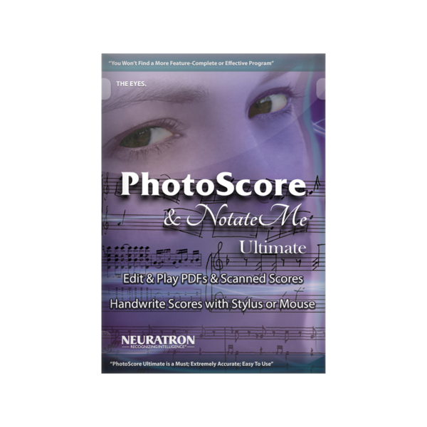 Avid PhotoScore & NotateMe Ultimate 樂譜掃描辨識軟體 (下載版) - 打譜 / 製譜軟體