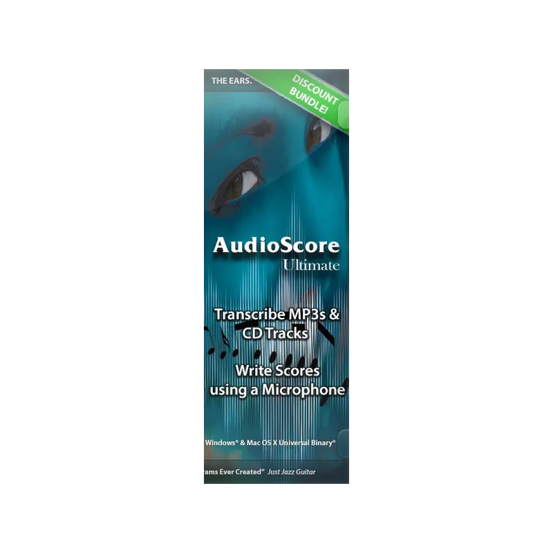 Avid AudioScore Ultimate 音訊轉譜軟體 (下載版) - 主圖