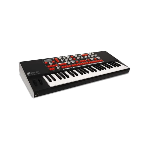 Melbourne Instruments Delia 合成器鍵盤 49 鍵 類比混合複音 馬達旋鈕 - 產品圖片 1